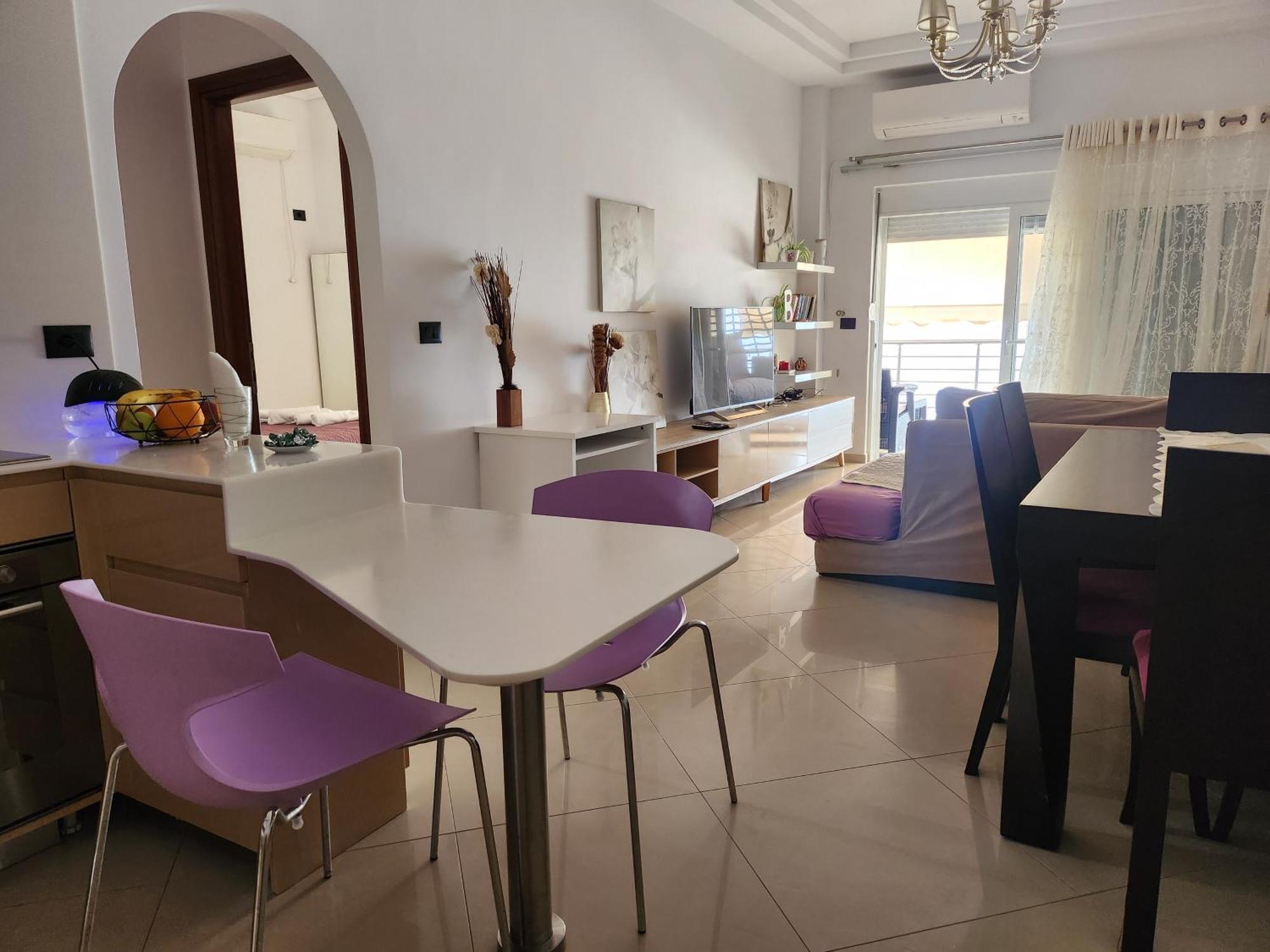 Alpha Seaside Apartment Sarandë エクステリア 写真